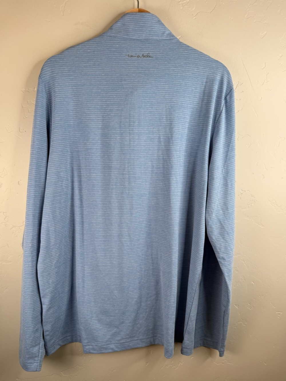 Travis Mathew Havasu 2.0 Quarter Zip Long Sleeve Golf Shirt Large - Picture 8 of 11